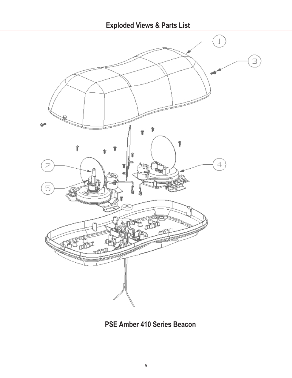 Code 3 410 Mini Bar User Manual | Page 5 / 7
