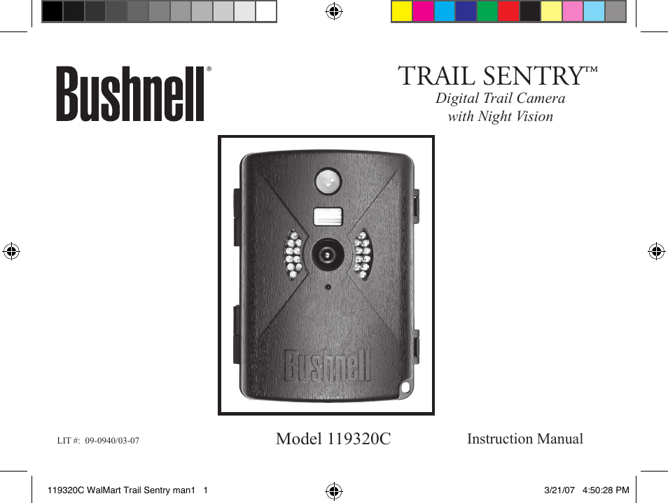 Bushnell 11-9320C User Manual | 16 pages