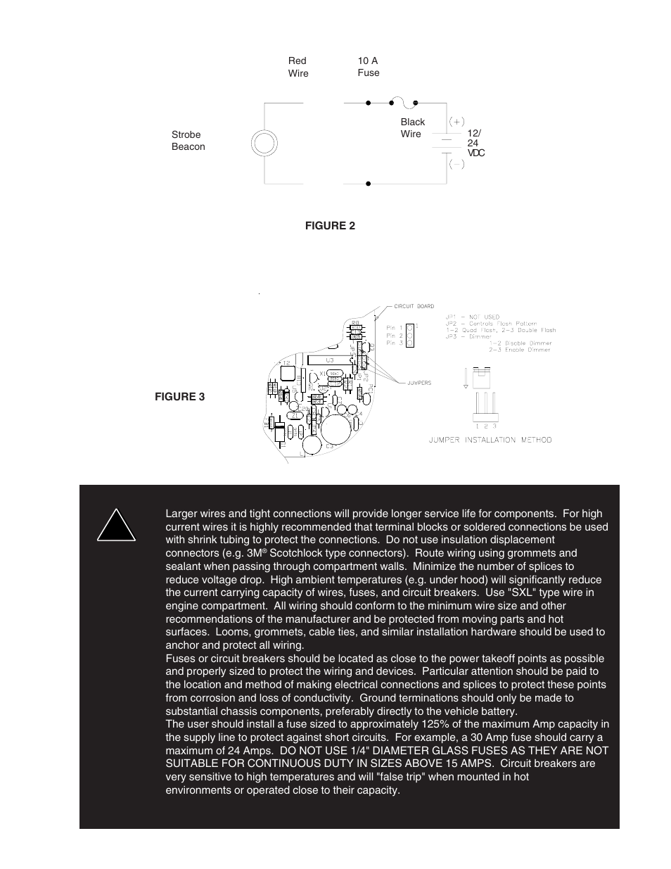 Warning | Code 3 Astro L800, Star LL400, Nova L200 User Manual | Page 5 / 8