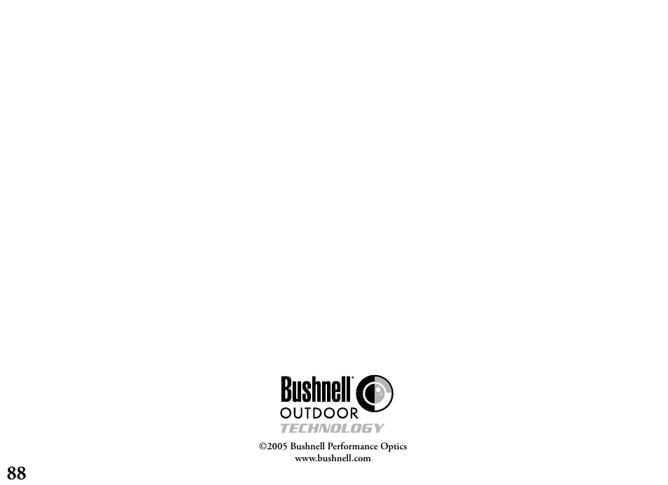 Bushnell ImageView 11-8200 User Manual | Page 45 / 45