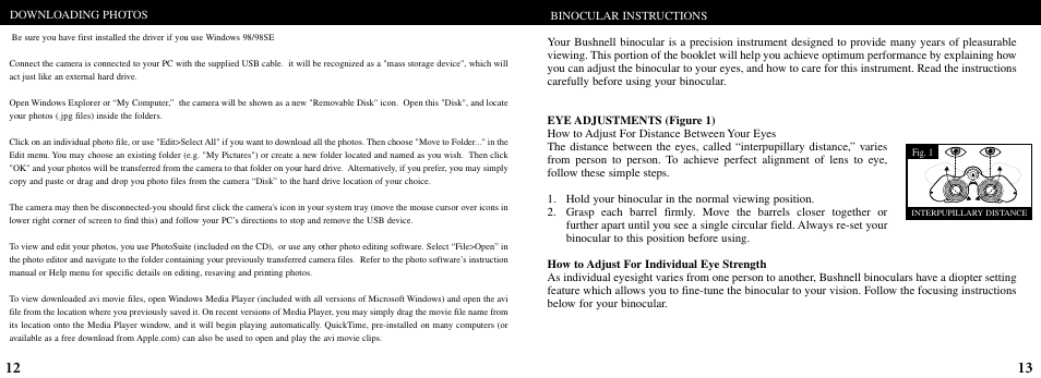 Bushnell ImageView 11-8200 User Manual | Page 7 / 45