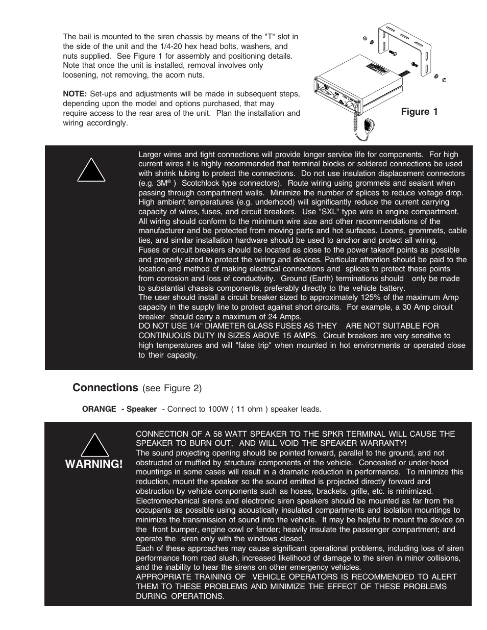 Code 3 Scorpion Siren User Manual | Page 4 / 16