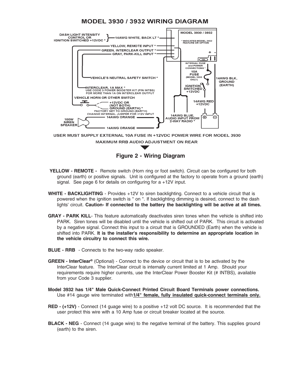 Code 3 Scorpion Siren User Manual | Page 5 / 16