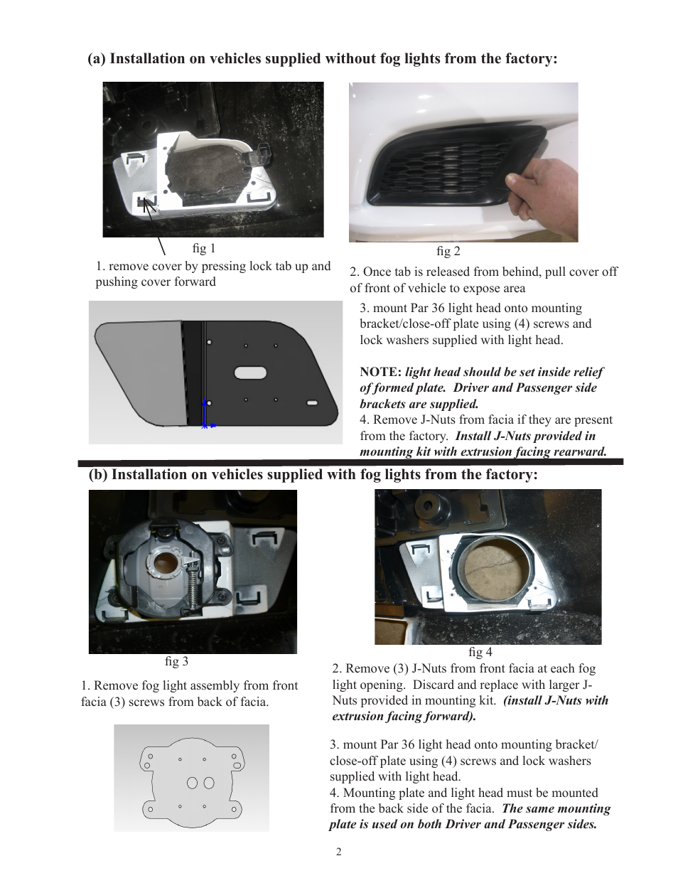 Code 3 Par 36 for Dodge Charger User Manual | Page 2 / 4