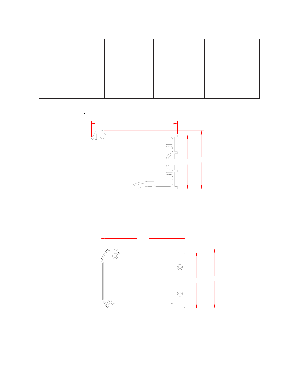 Fm 9000 overall dimensions | Code 3 FM 9000 User Manual | Page 9 / 12