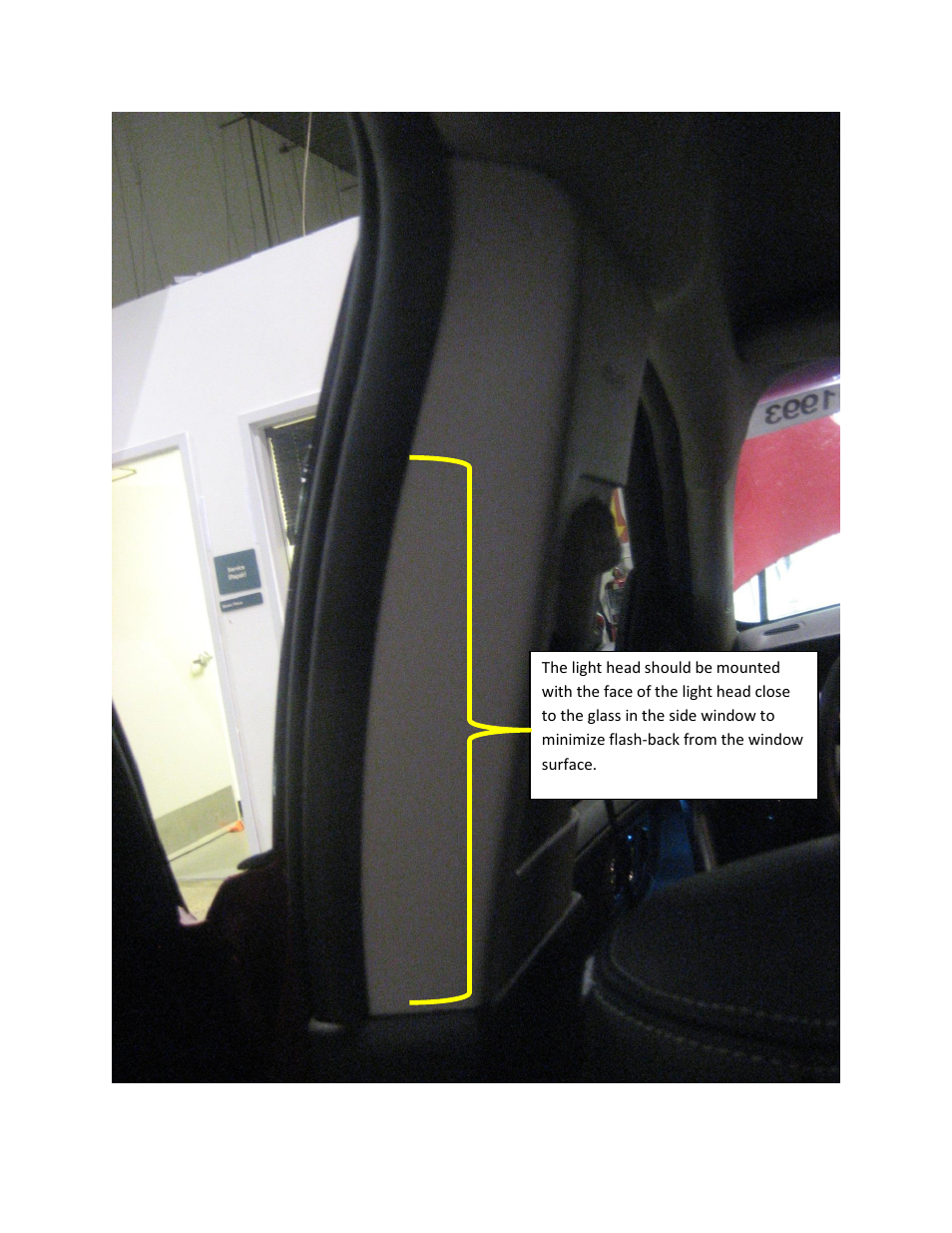 Code 3 Ford PI B-Pillar Bracket User Manual | Page 2 / 4
