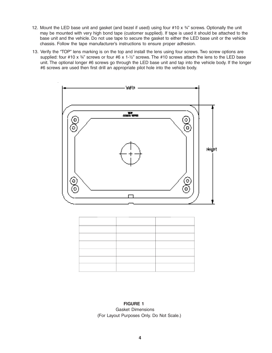 Code 3 LED Perimeter Lights User Manual | Page 4 / 12