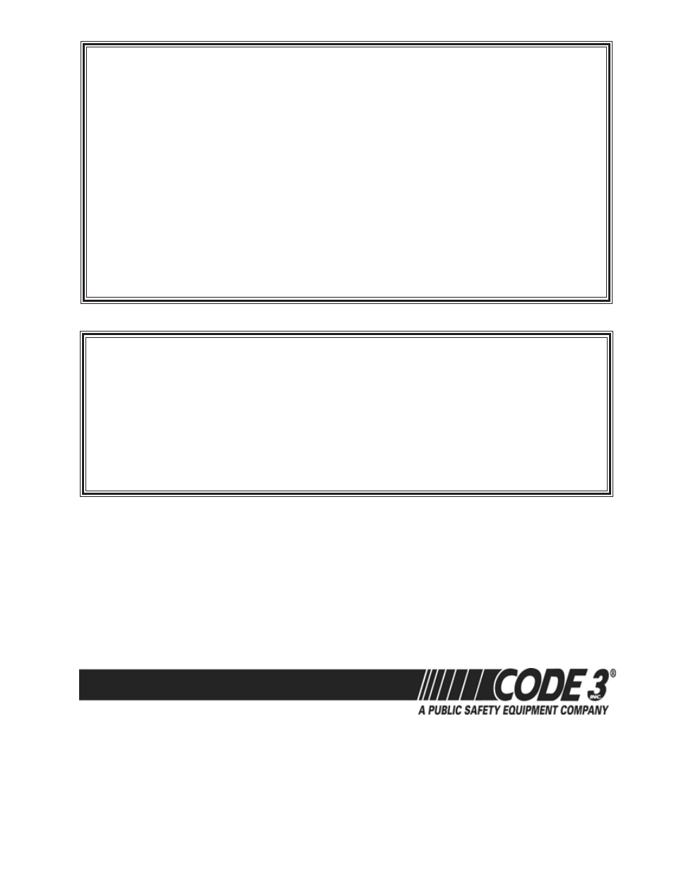 Product returns, Warranty | Code 3 LED X Deck Lights User Manual | Page 12 / 12