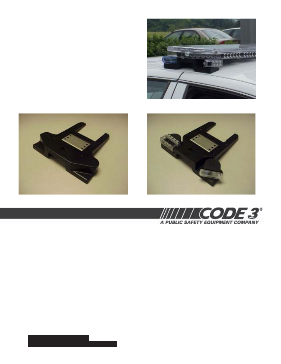 Code 3 LIT3 Mounting Kit User Manual | 16 pages
