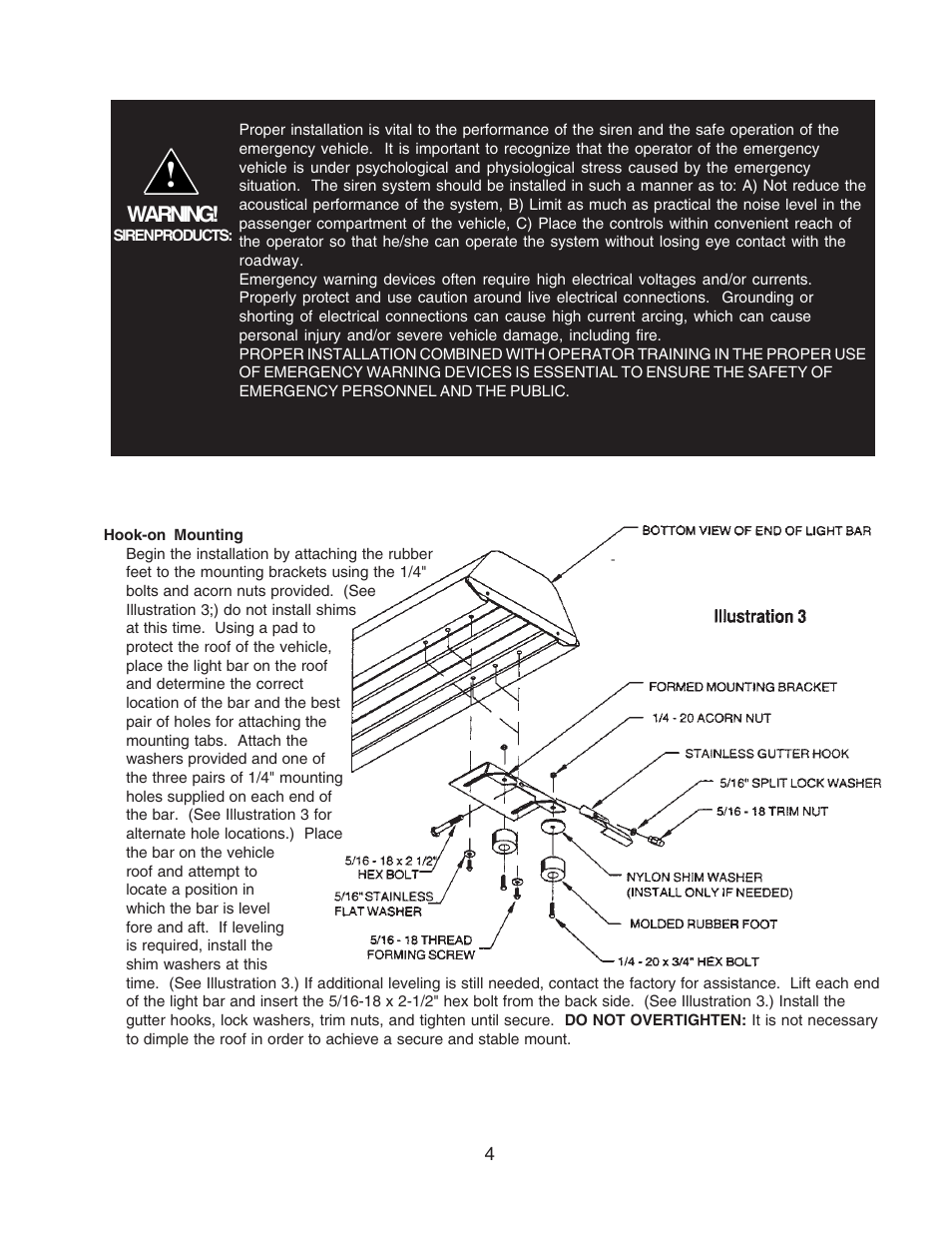 Code 3 LP 6000 User Manual | Page 4 / 12