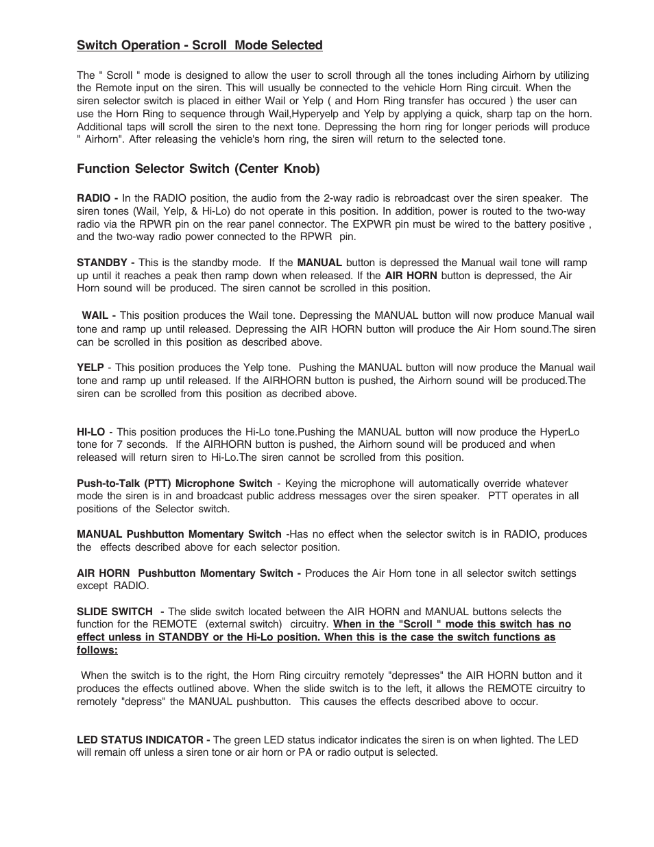 Code 3 MasterCom B Series User Manual | Page 12 / 26