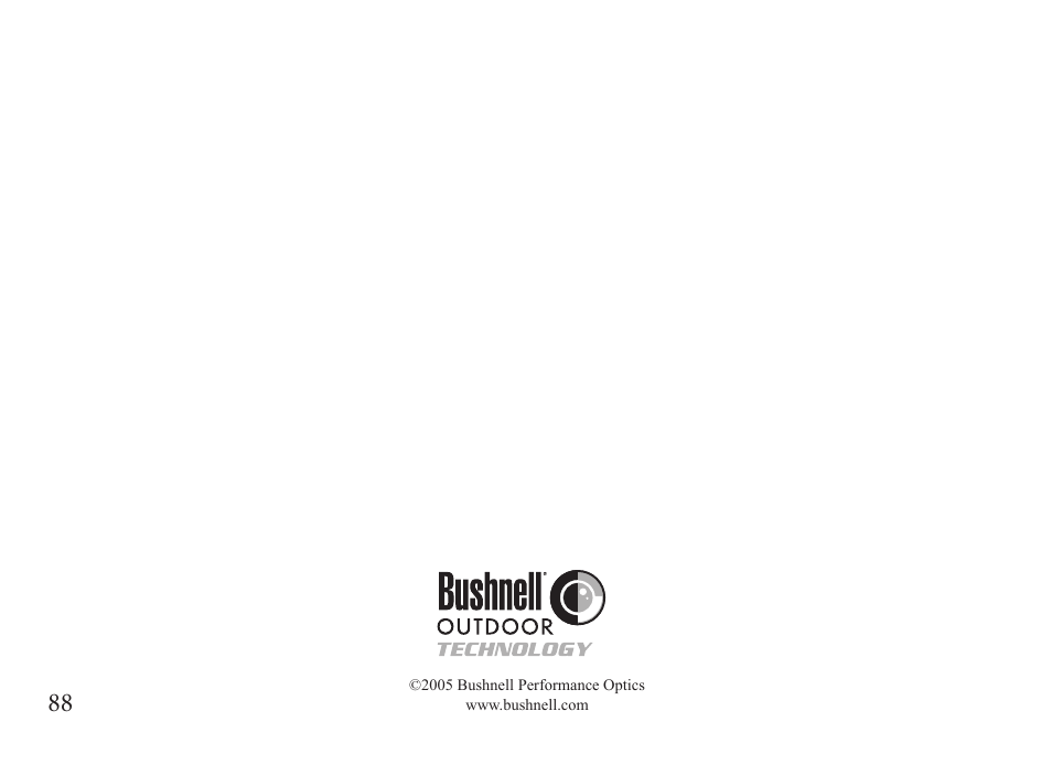 Bushnell 11-9200 User Manual | Page 45 / 45