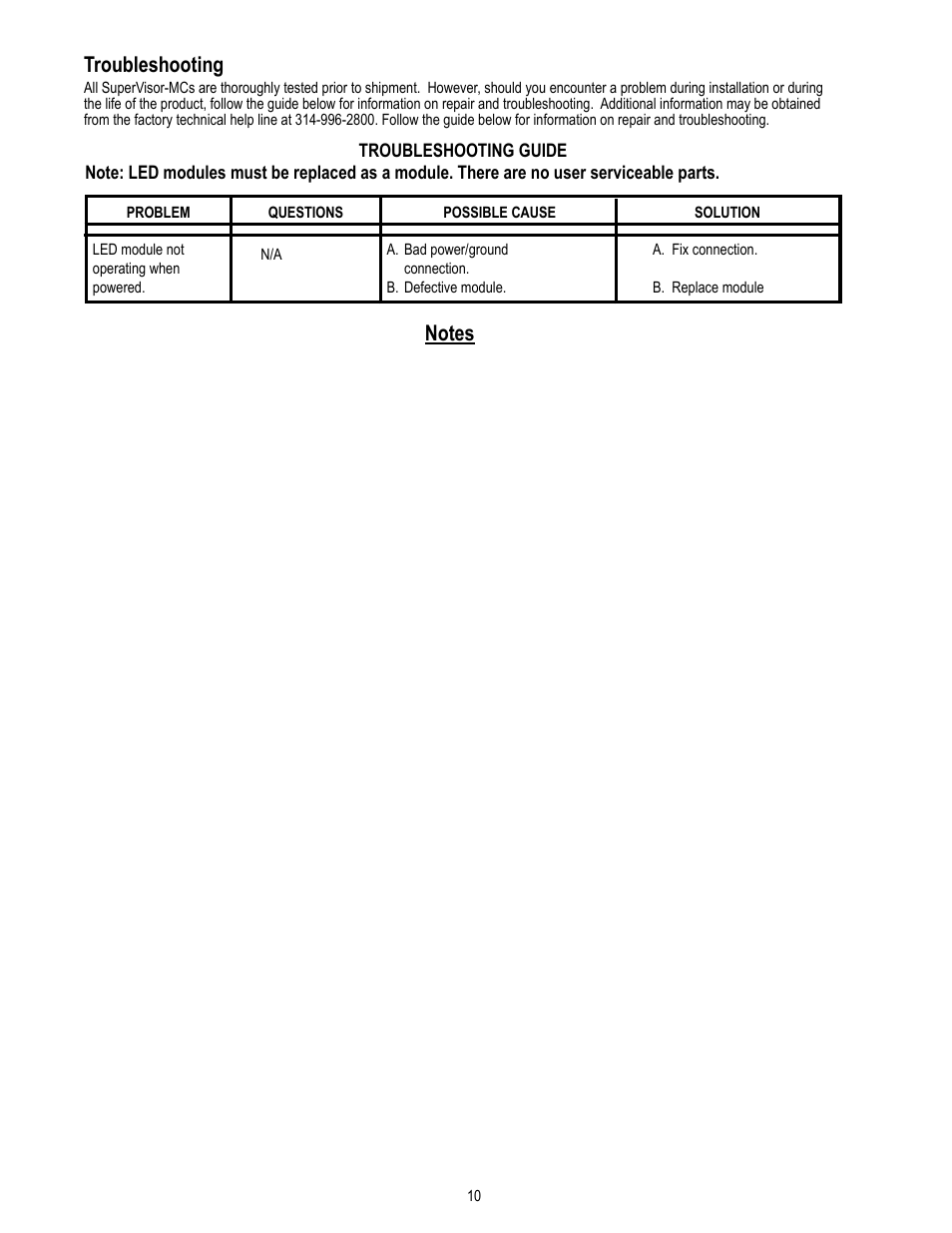 Code 3 MC SuperVisor Tahoe User Manual | Page 10 / 12