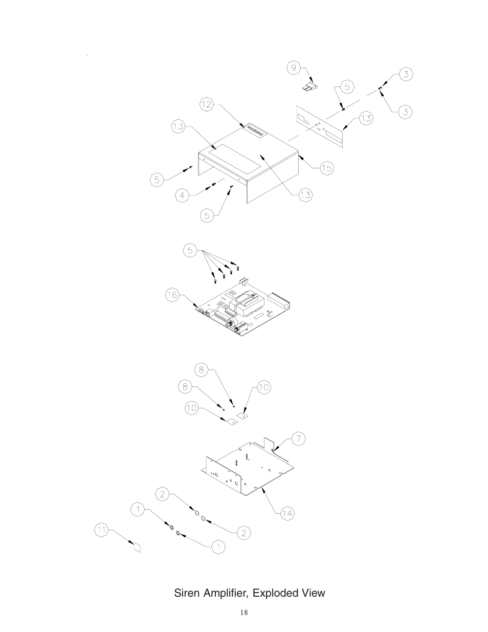 Code 3 MicroCom 2 Siren User Manual | Page 18 / 20