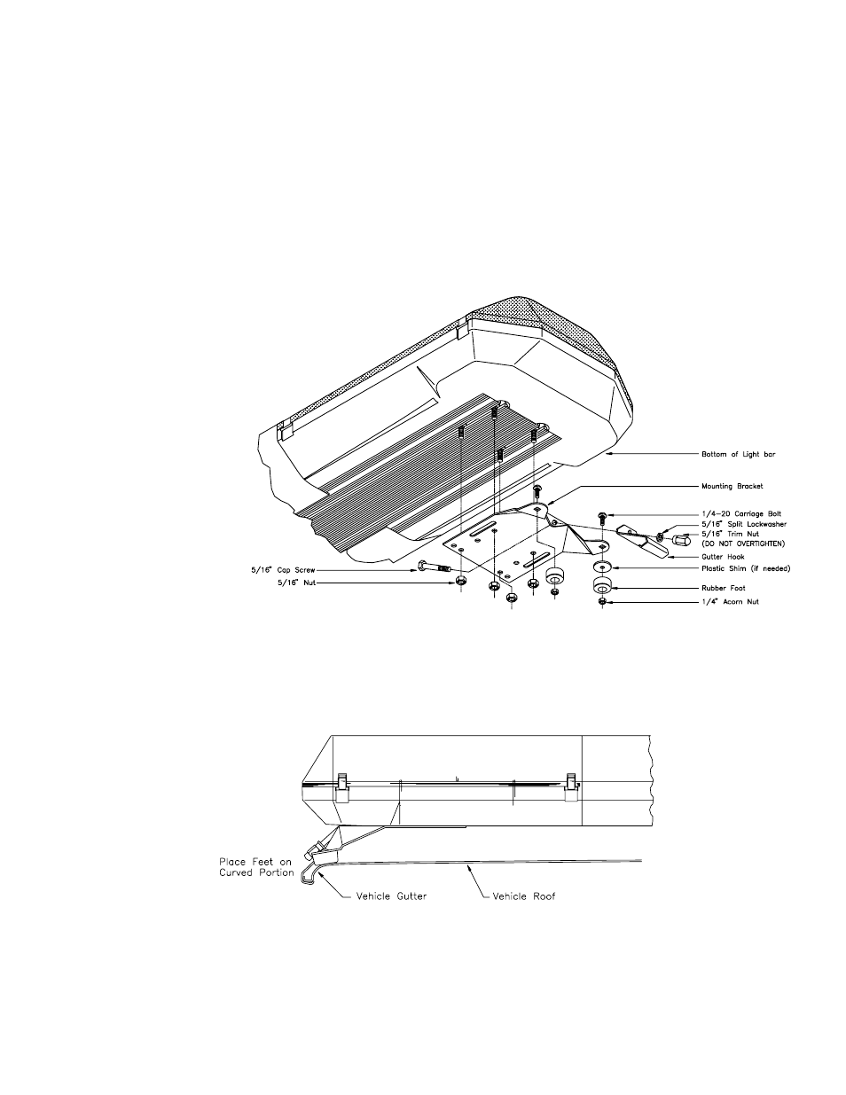 Hook-on mounting | Code 3 MX 7000 User Manual | Page 4 / 32