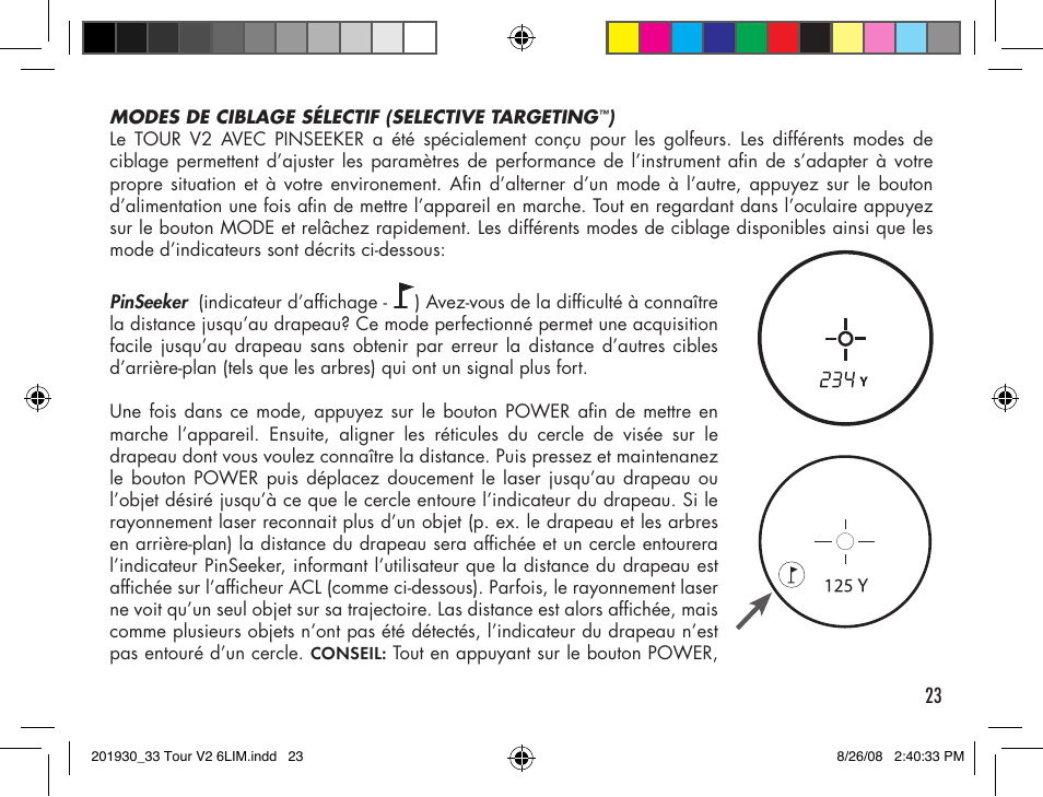 Bushnell Tour V2 User Manual | Page 23 / 96