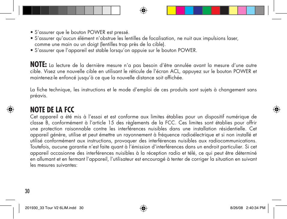 Bushnell Tour V2 User Manual | Page 30 / 96