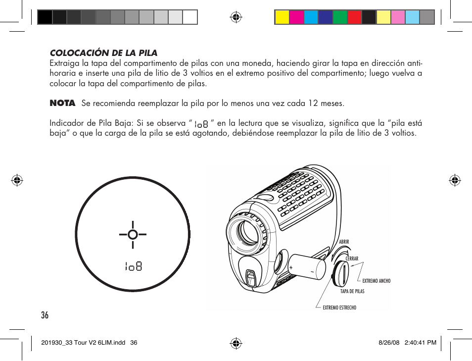 Bushnell Tour V2 User Manual | Page 36 / 96