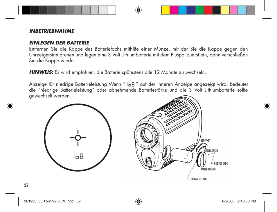 Bushnell Tour V2 User Manual | Page 52 / 96