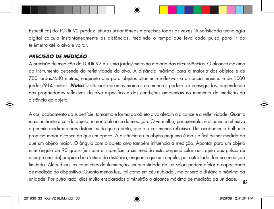 Bushnell Tour V2 User Manual | Page 83 / 96