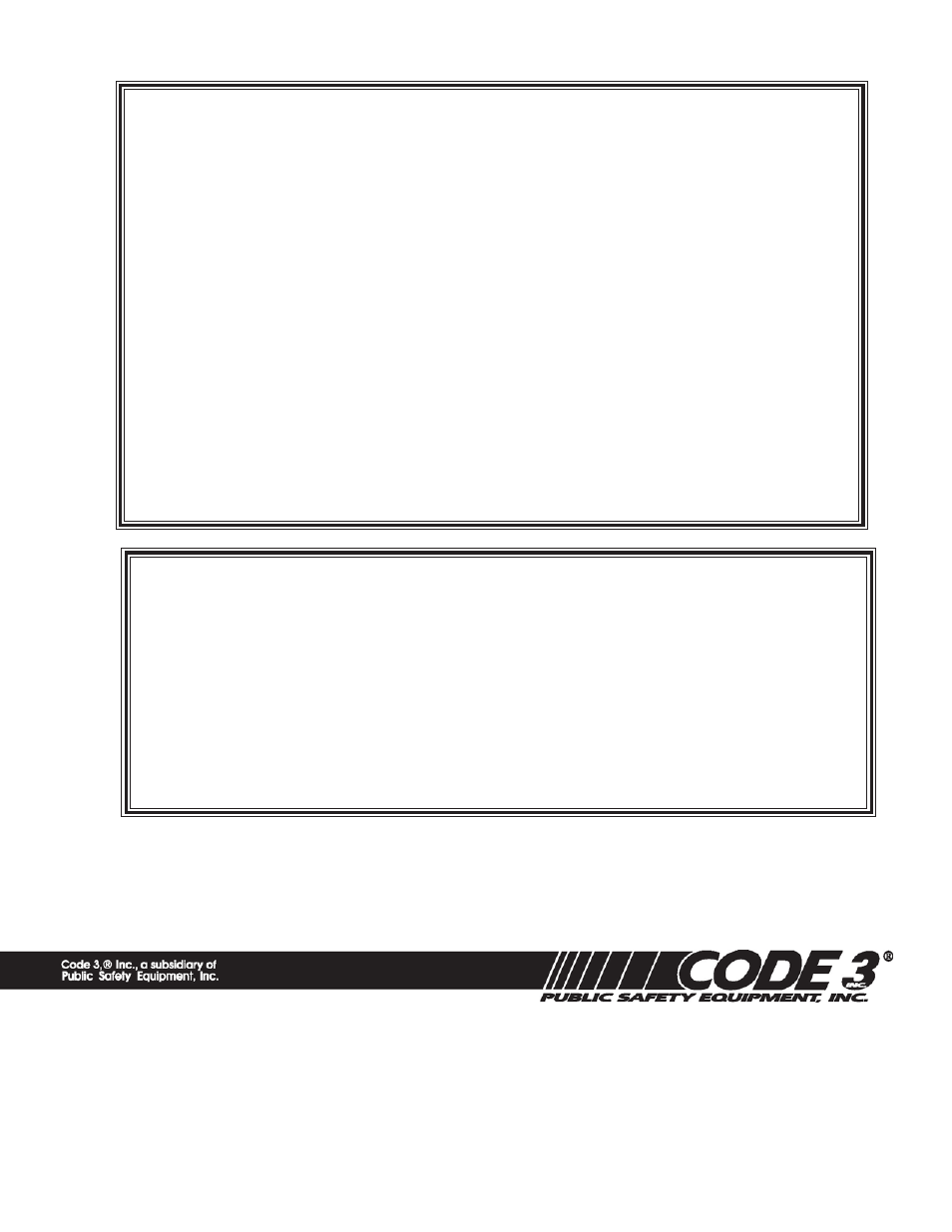 Warranty, Product returns | Code 3 OsciLaser Headlamp User Manual | Page 8 / 8