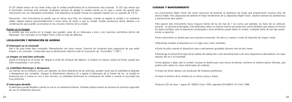 Bushnell 26-0100 User Manual | Page 13 / 27