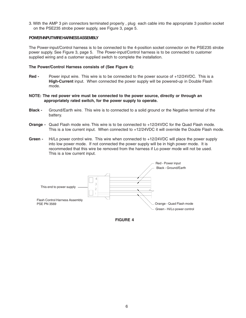 Code 3 PSE235 Remote Strobe Power Supply User Manual | Page 6 / 10