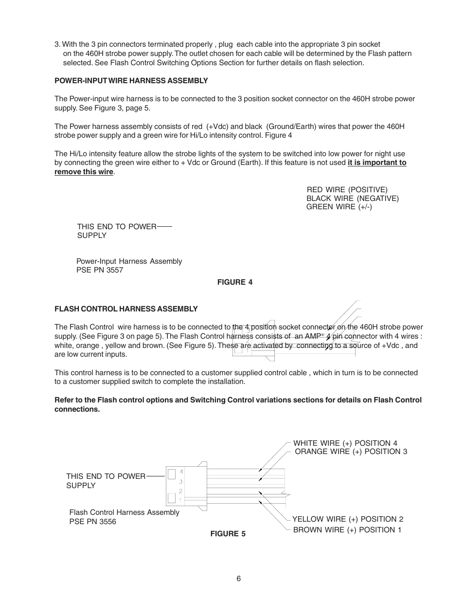 Code 3 PSE460H Remote Strobe Power Supply User Manual | Page 6 / 12