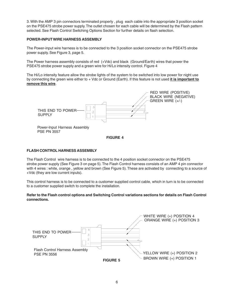 Code 3 PSE475 Remote Strobe Power Supply User Manual | Page 6 / 12