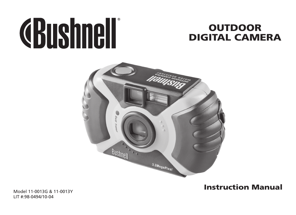 Bushnell 11-0013G User Manual | 15 pages