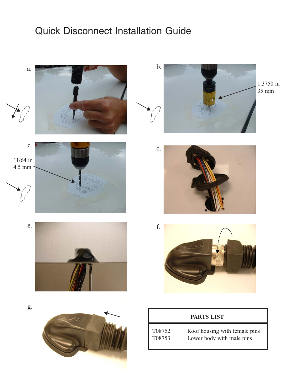 Quick disconnect installation guide | Code 3 Quick Disconnect User Manual | Page 2 / 4
