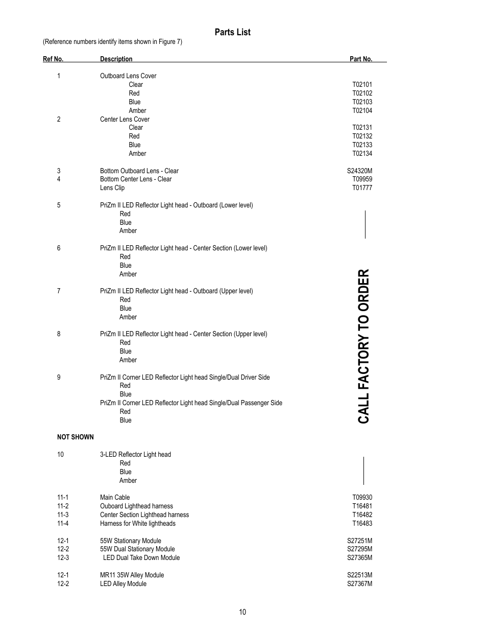 Code 3 RMX Lightbar User Manual | Page 10 / 12