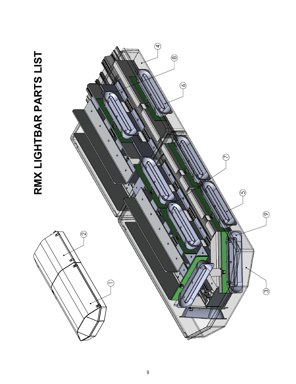 Code 3 RMX Lightbar User Manual | Page 9 / 12