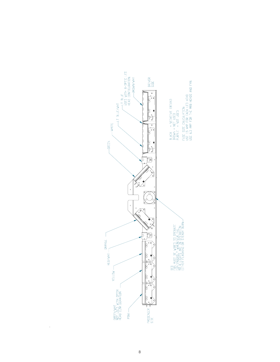 Wiring diagram | Code 3 SuperVisor for Chevy Tahoe User Manual | Page 8 / 16