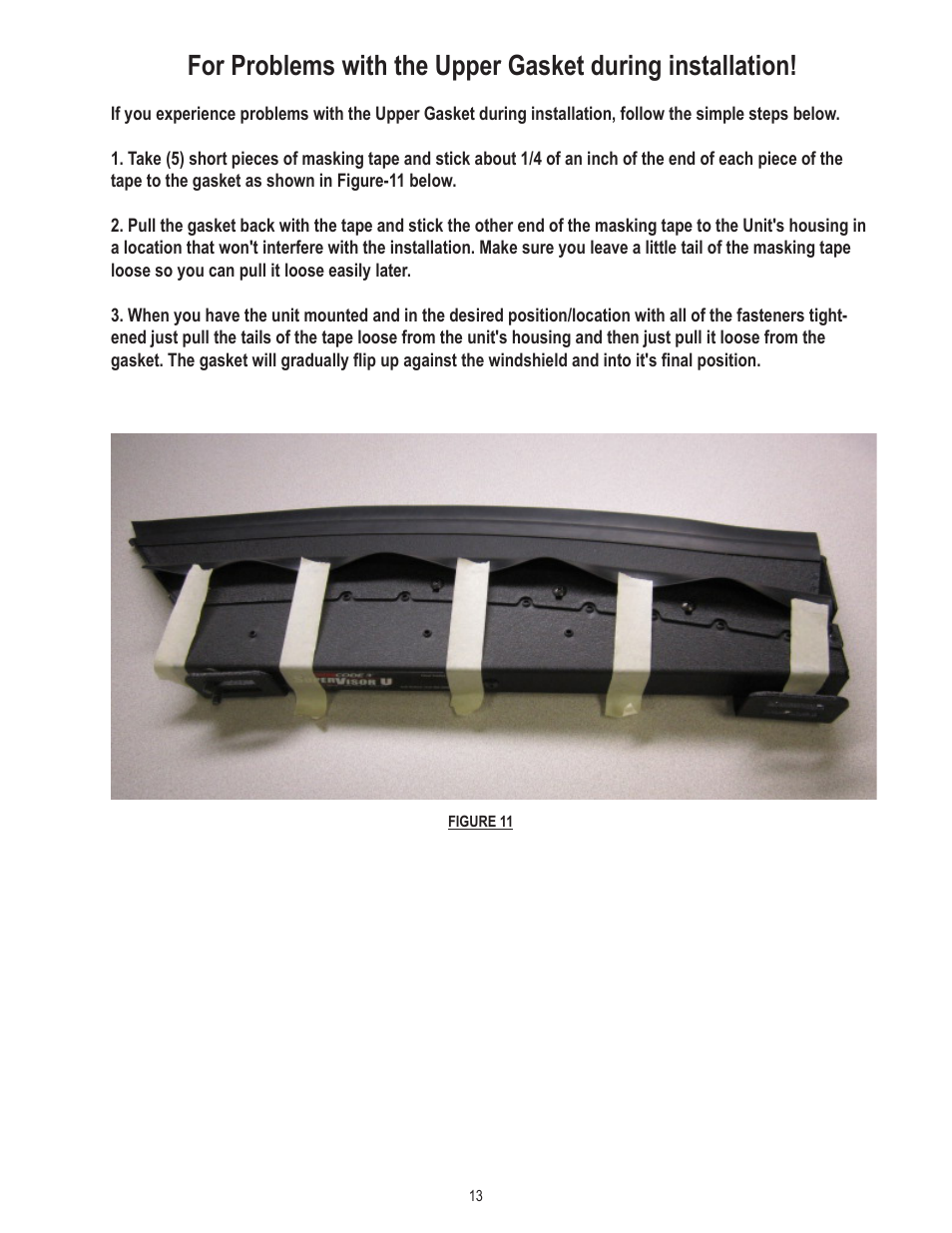 Code 3 SuperVisor U User Manual | Page 13 / 16