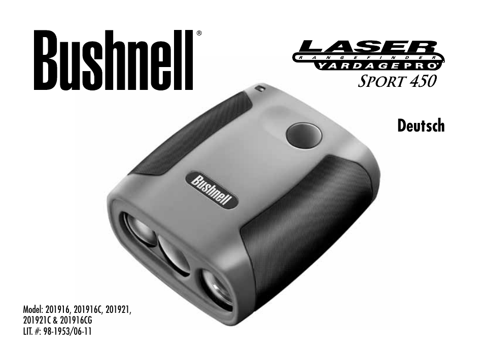 Deutsch | Bushnell 201916 201921C User Manual | Page 27 / 52