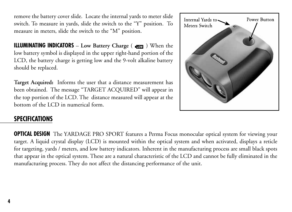 Bushnell 201916 201921C User Manual | Page 6 / 52
