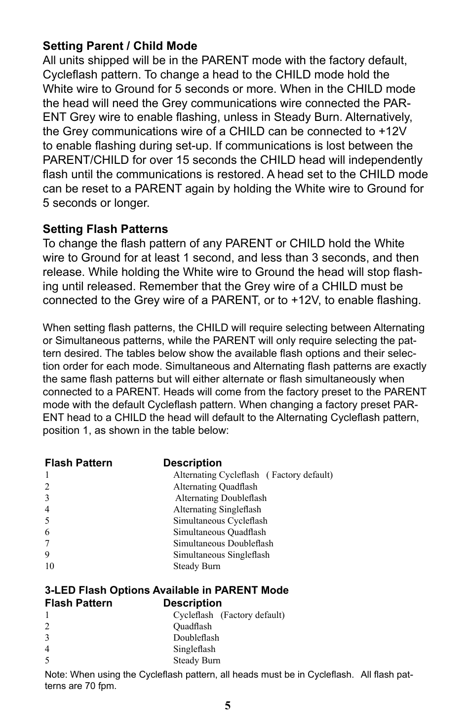 Code 3 Torus 3-Up & 6-Up User Manual | Page 5 / 8