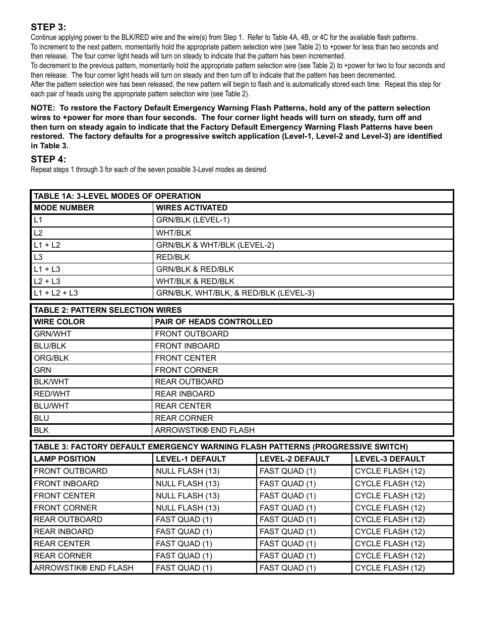 Code 3 Triumph User Manual | Page 5 / 16