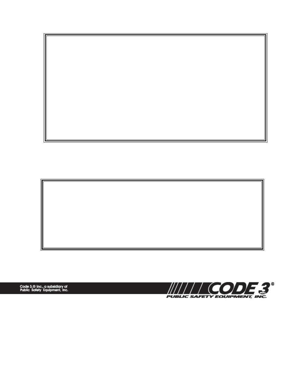 Warranty, Product returns | Code 3 Undercover Siren User Manual | Page 10 / 10