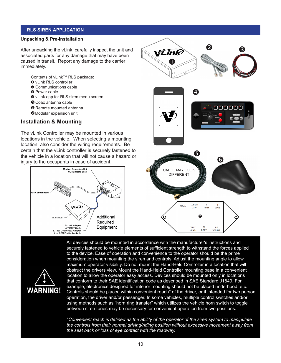 Code 3 vLink User Manual | Page 10 / 30
