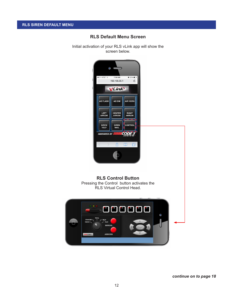 Code 3 vLink User Manual | Page 12 / 30