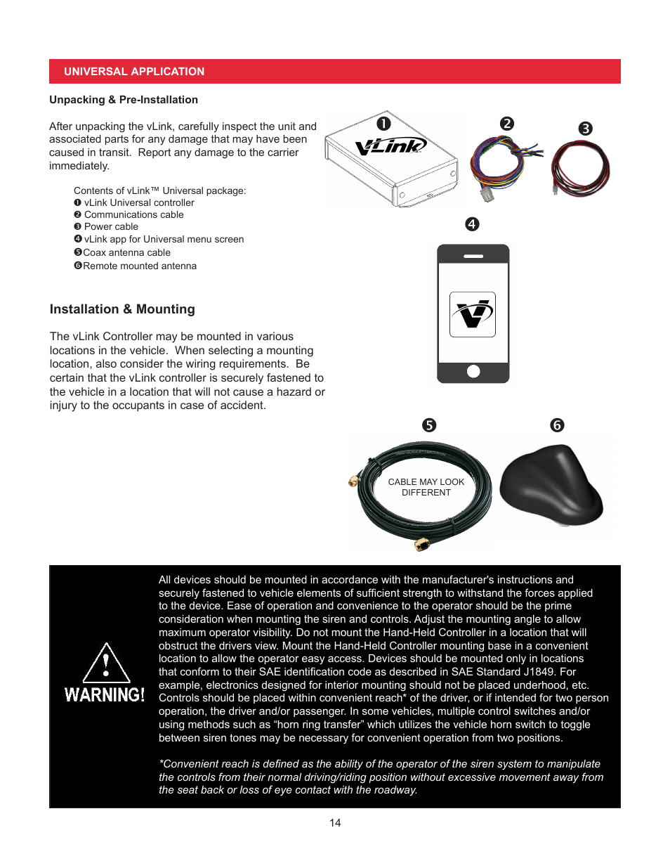 Code 3 vLink User Manual | Page 14 / 30