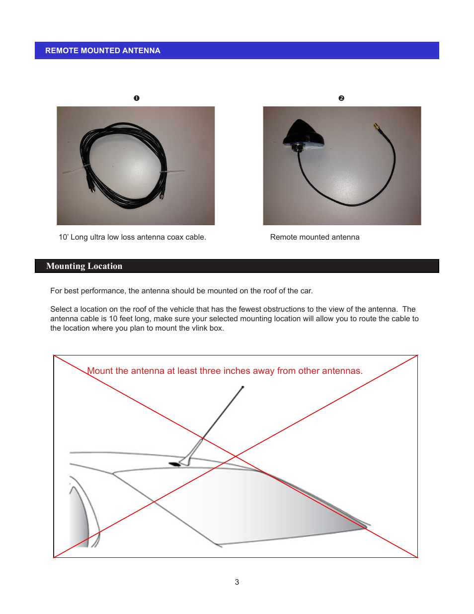 Code 3 vLink User Manual | Page 3 / 30