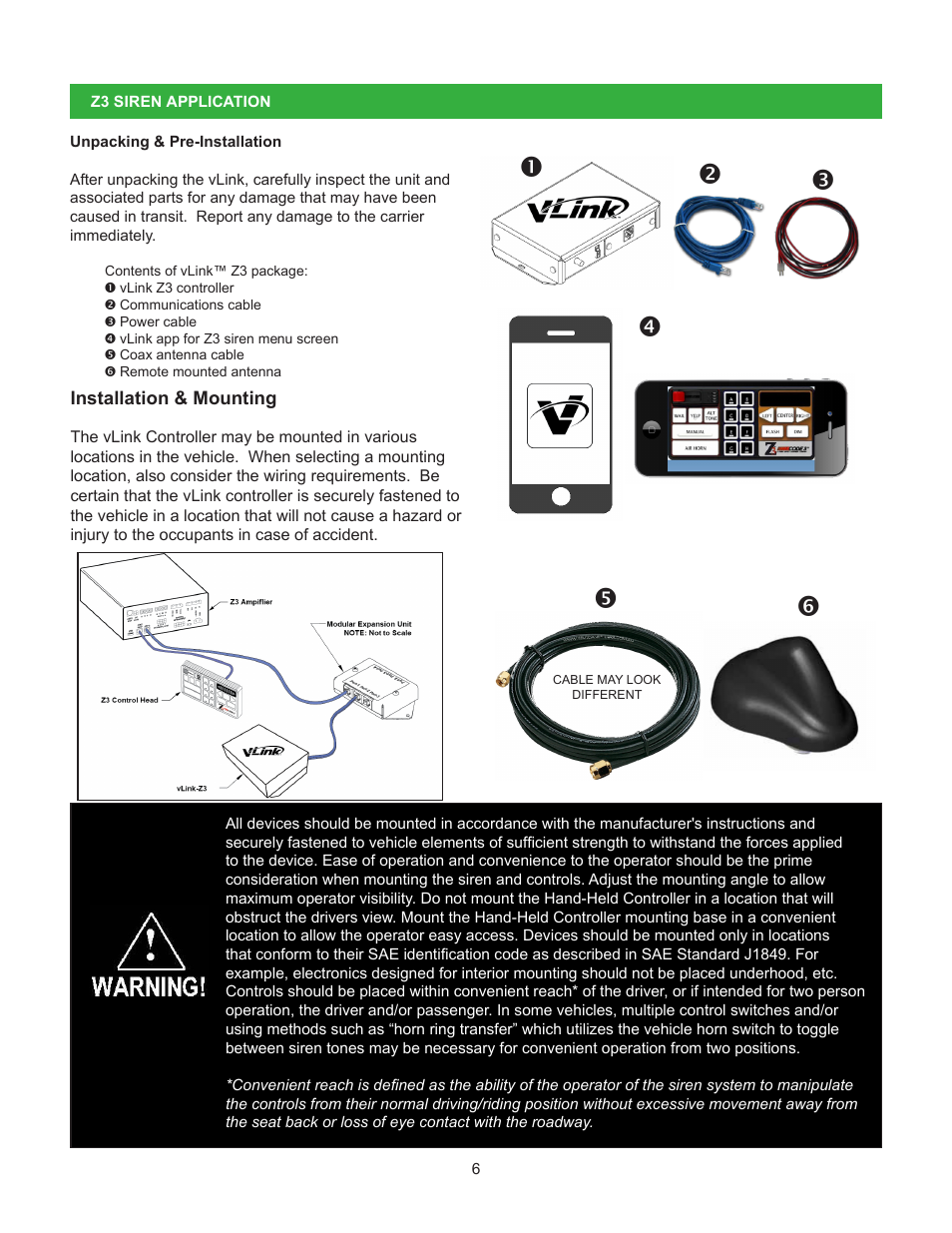 Code 3 vLink User Manual | Page 6 / 30