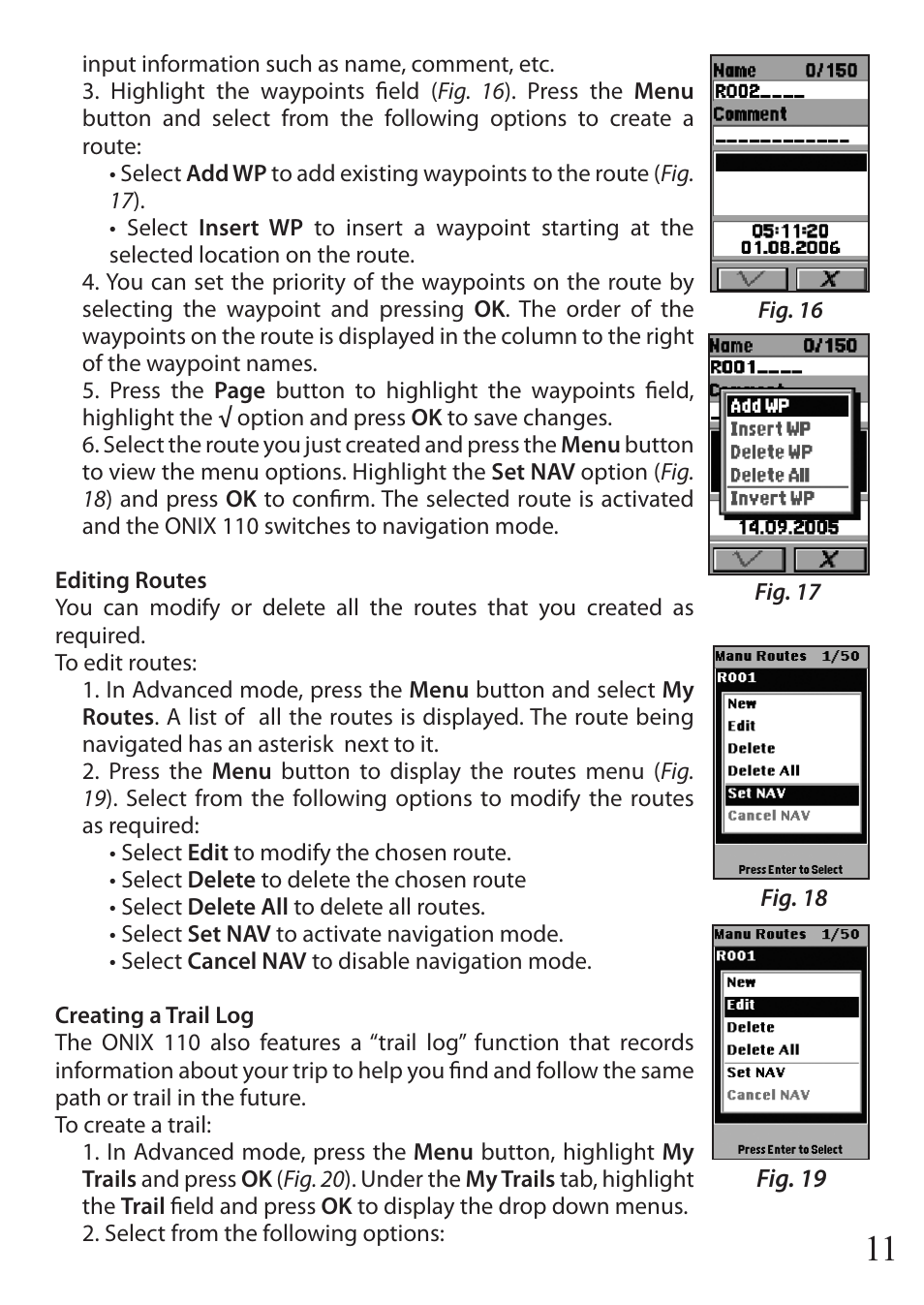 Bushnell ONIX 36-1100 User Manual | Page 11 / 28
