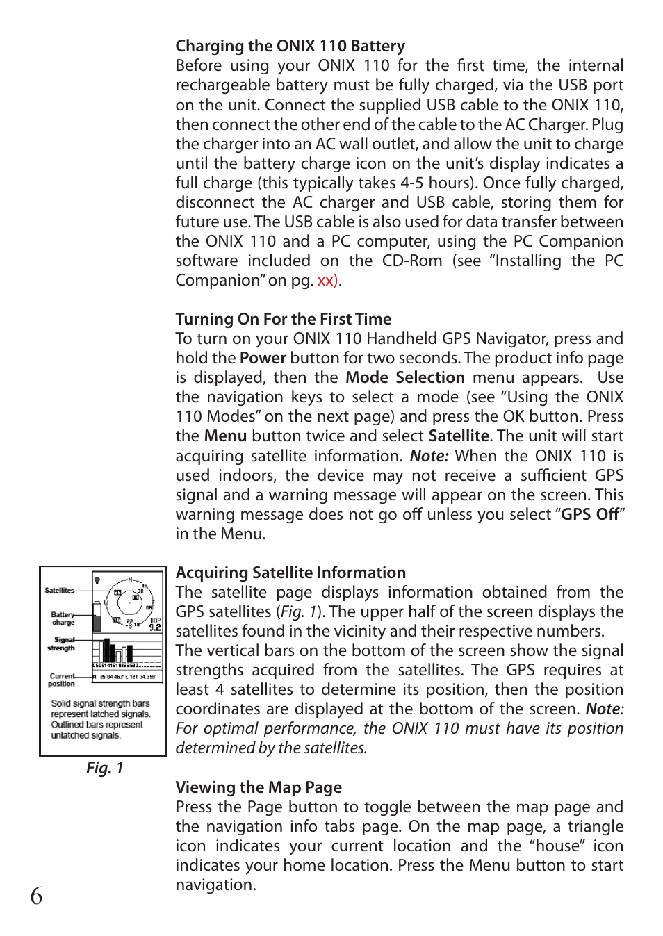 Bushnell ONIX 36-1100 User Manual | Page 6 / 28