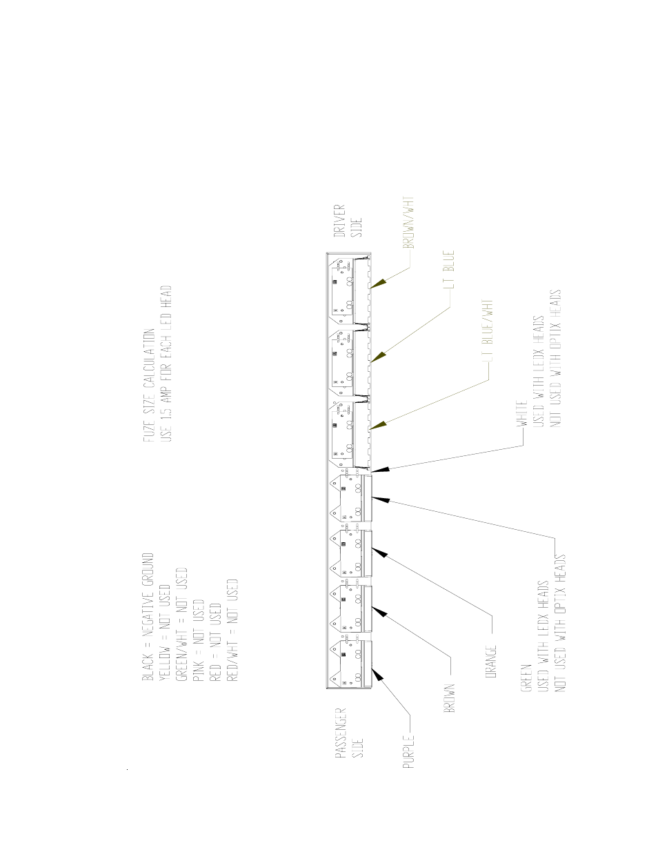 Wiring diagram | Code 3 WingMan for Crown Victoria User Manual | Page 6 / 12