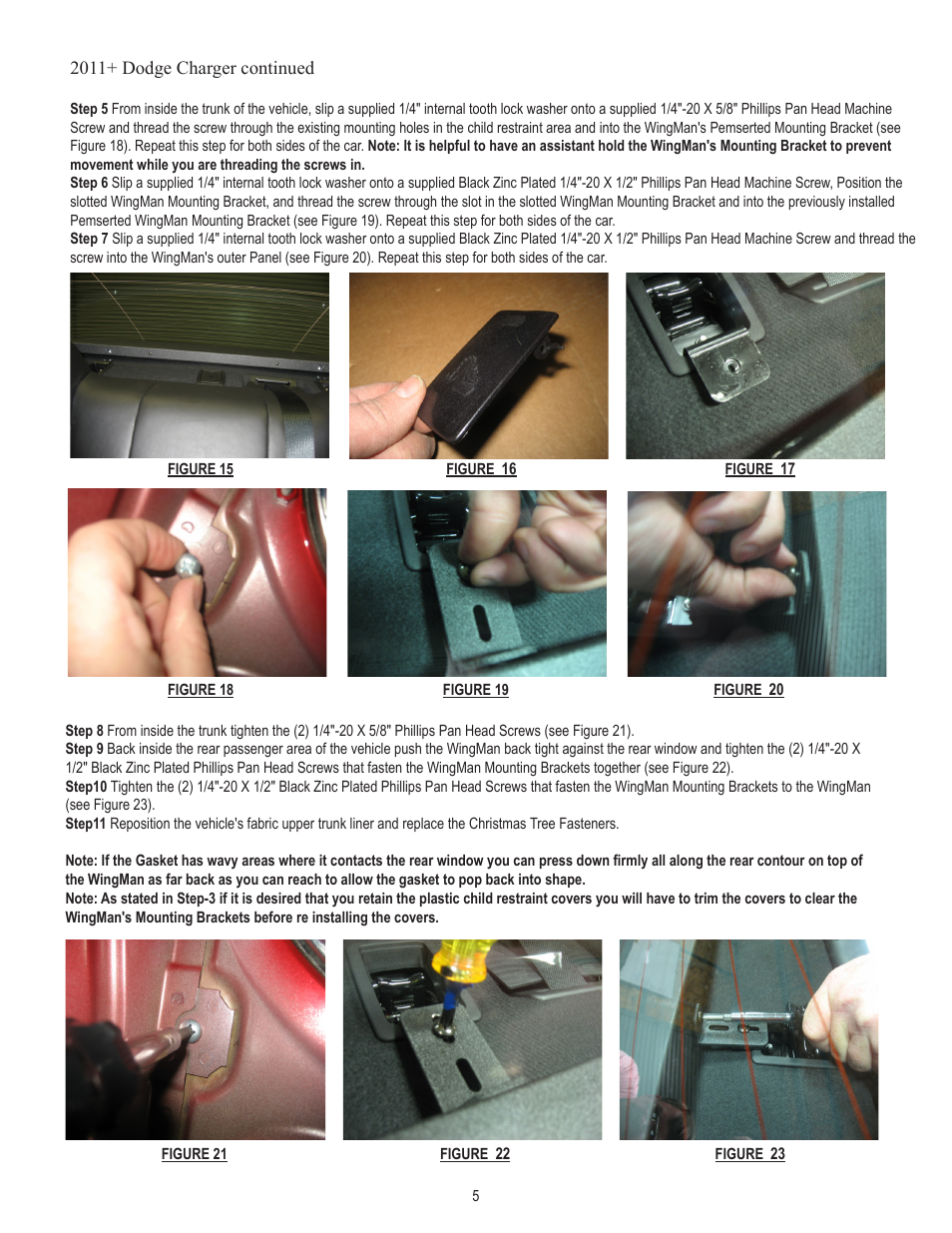 Code 3 WingMan with Torus User Manual | Page 5 / 12