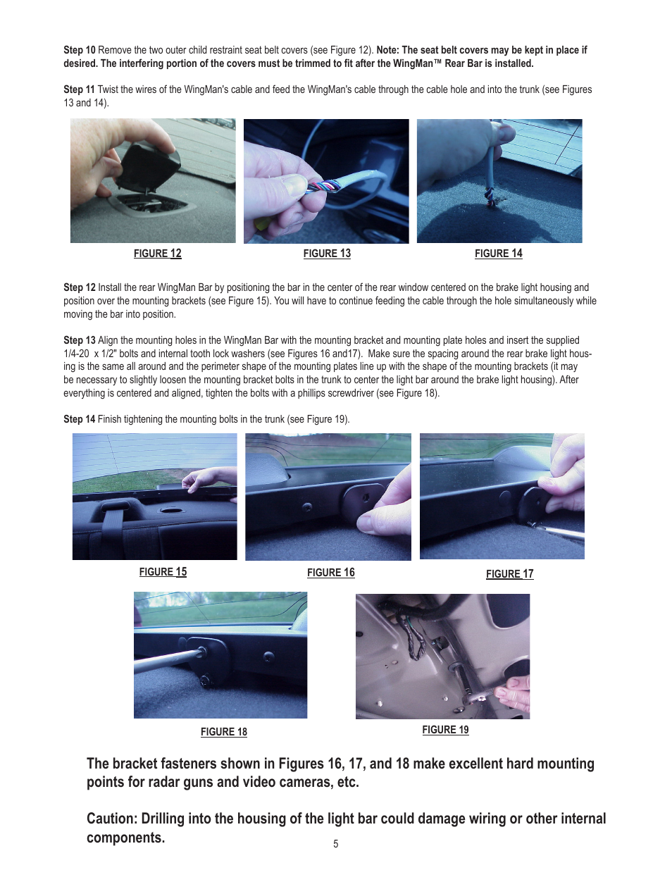 Code 3 WingMan with TriCore for Crown Victoria User Manual | Page 5 / 12